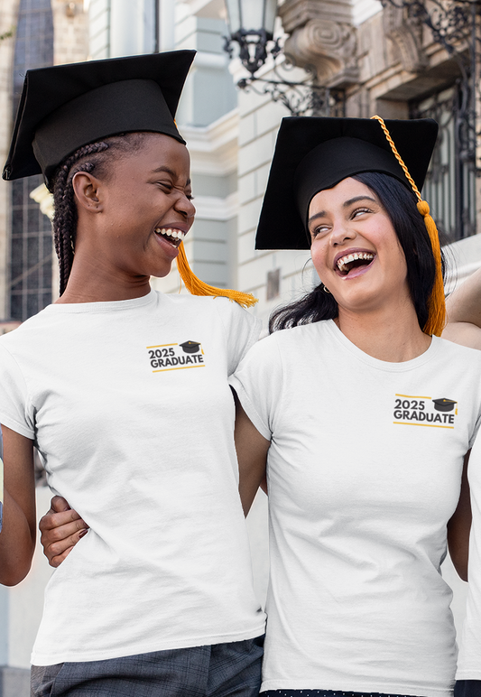 2025 Graduate with Hat - Pocket Area