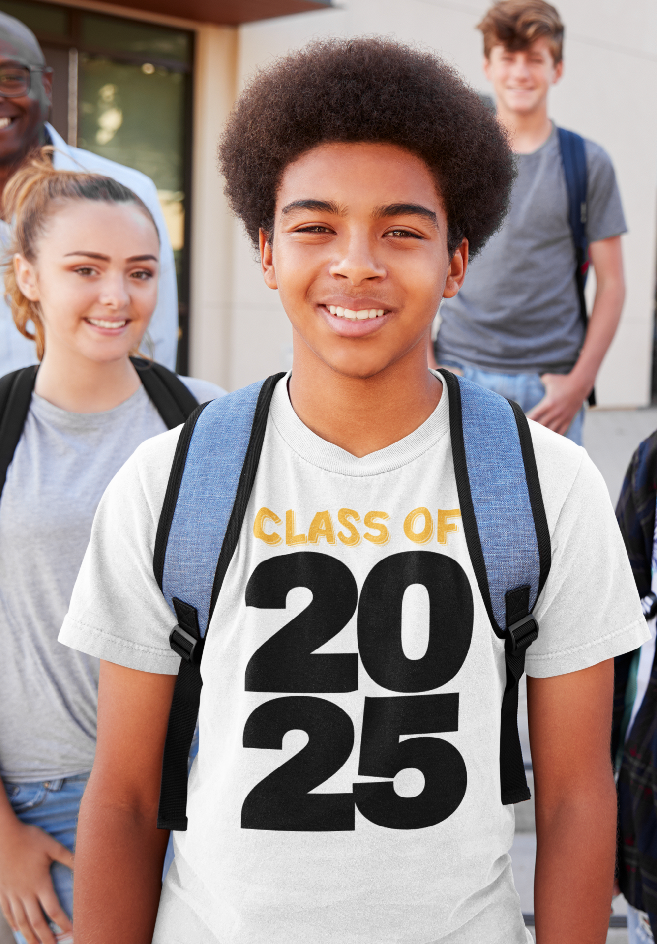 Class of 2025 - Stacked Numbers