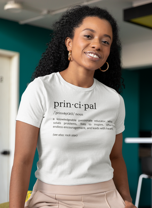 Definition of Principal - Black Text