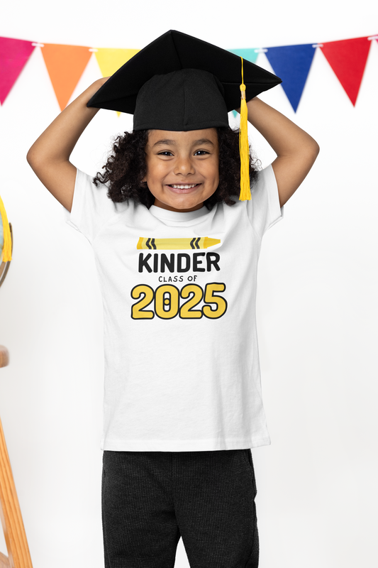 Kinder Class of 2025 with Crayon