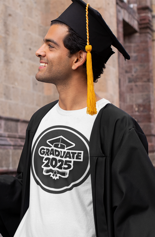 Large Circle Graduate 2025