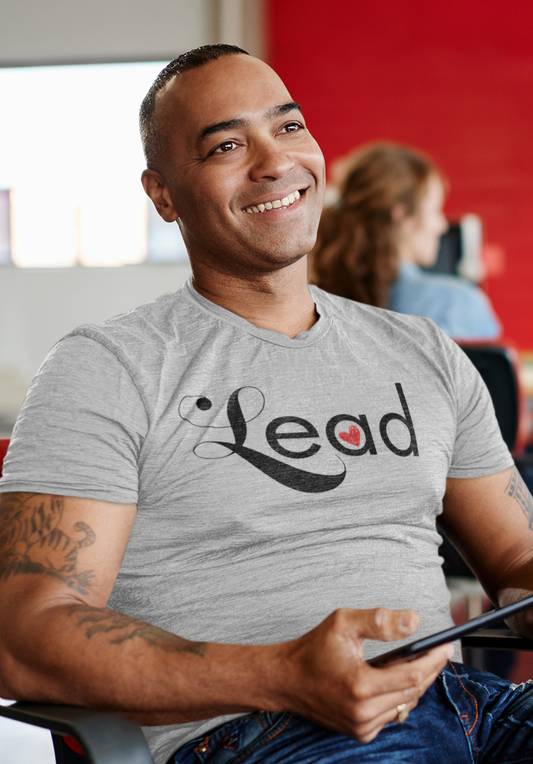 Lead with Heart - Black Text